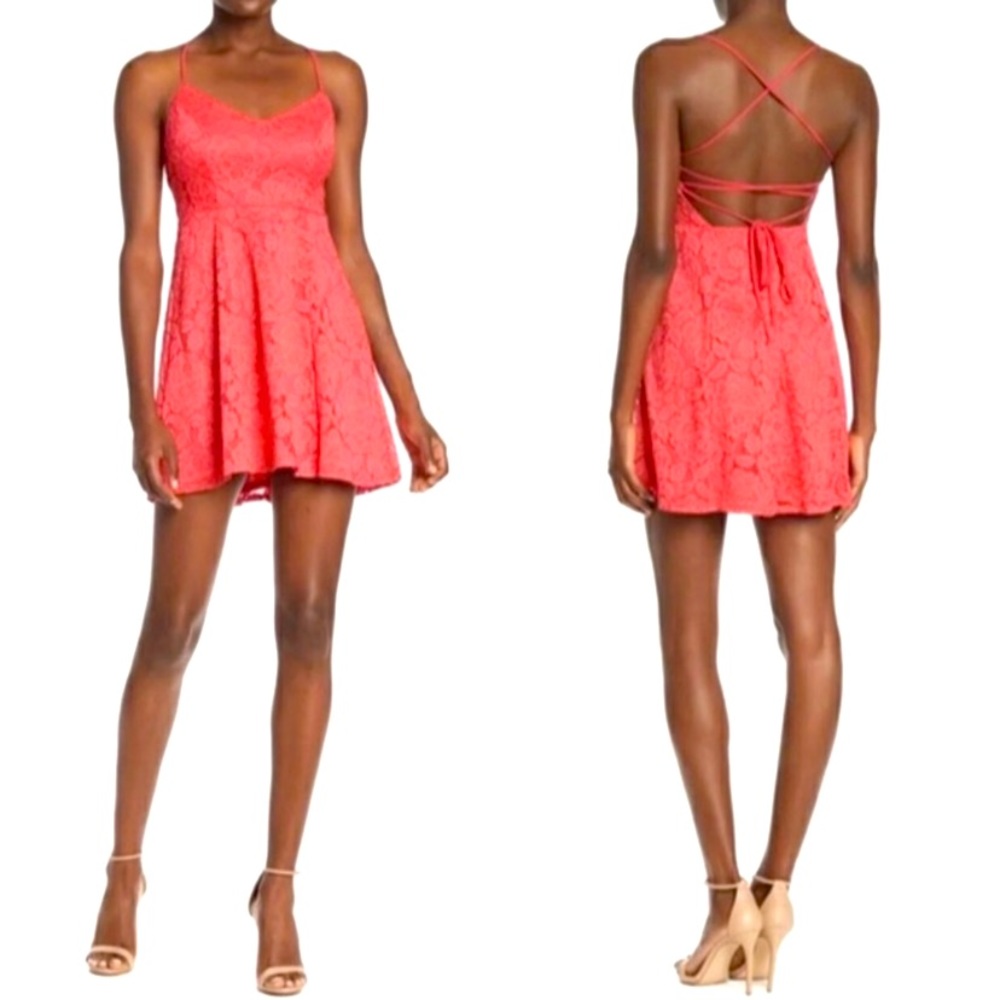 Show me your MuMu hot pink Mini Dress - Picture 1 of 8